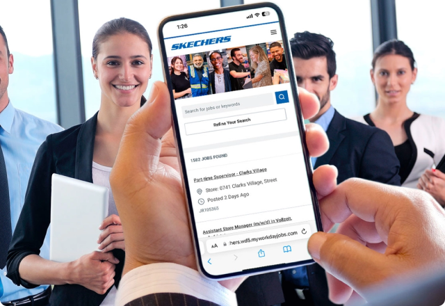 Skechers QR code campaign