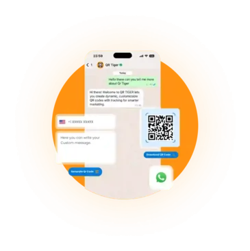 WhatsApp QR code